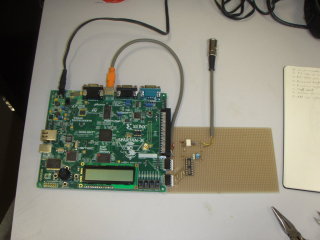  close up of the main processor board